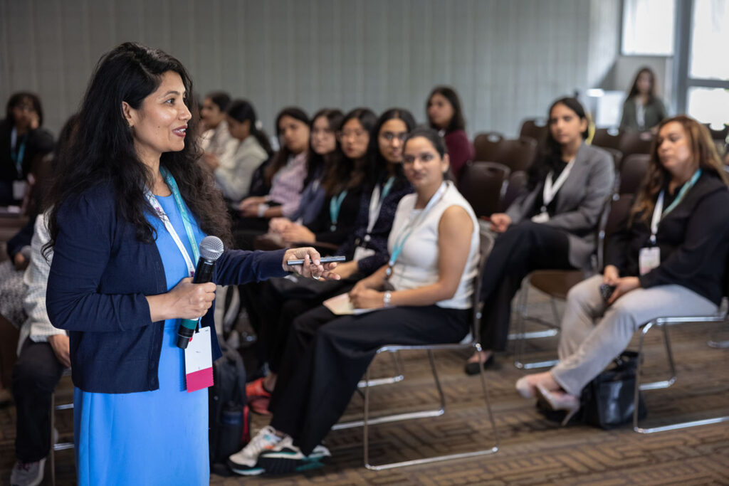 during Silicon Valley Women in Engineering conference at San José State University on Saturday, March 21, 2026, in San Jose, Calif. (Photo: Jim Gensheimer)
