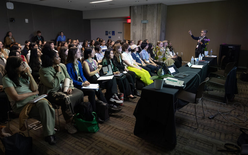 during Silicon Valley Women in Engineering conference at San José State University on Saturday, March 21, 2026, in San Jose, Calif. (Photo: Jim Gensheimer)